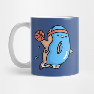 Blue Dunkin Donut Mug